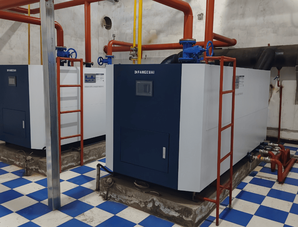 700kw全预混完全冷凝燃气常压热水锅炉