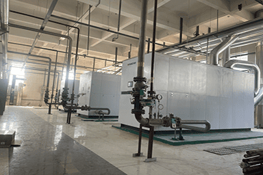 华中科技大学同济医学院附属梨园医院使用方快锅炉3台3.5MW低氮冷凝燃气真空热水锅炉机组案例