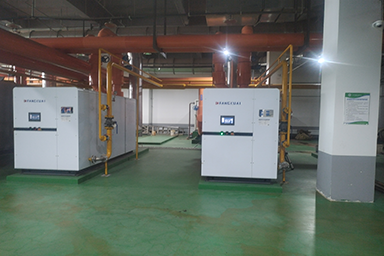 中国医科大学附属盛京医院沈阳雍森医院使用方快锅炉两台2330kw两台2570KW超低氮冷凝燃气真空热水锅炉机组案例