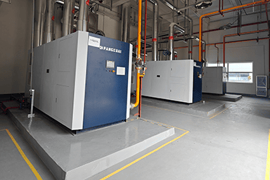 东南（福建）汽车工业股份有限公司使用方快锅炉三台1.4MW全预混完全冷凝常压热水锅炉案例