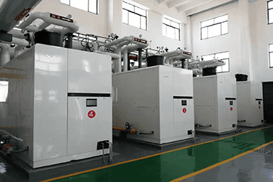 山东技师学院使用方快锅炉4台2.8MW超低氮冷凝燃气真空热水锅炉机组案例
